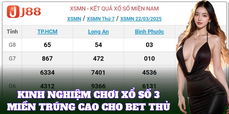 Mẹo chọn số đẹp cho Xổ Số 3 Miền